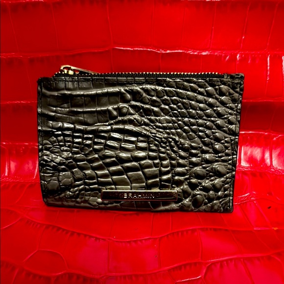 Brahmin Handbags - Brahmin green Crocodile Embossed Wallet